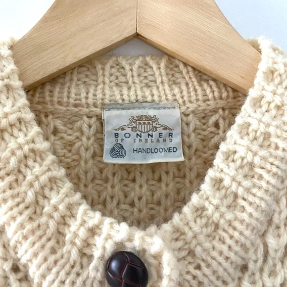 Bonner of Ireland 100% Wool Sweater Size M - Picture 4 of 6